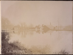 Wachusett Reservoir, Clarendon Mills, from the north, West Boylston, Mass., Nov. 3, 1896