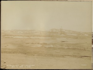 Sudbury Reservoir, Section O, from the southeast, Marlborough, Mass., Dec. 10, 1898