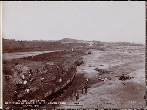 Wachusett Reservoir, stripping on Section 6, northwest of Dover Pond, Boylston, Mass., Jul. 15, 1901