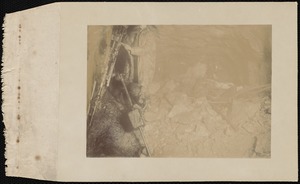 Wachusett Aqueduct, Section 2?, interior, Clinton, Mass., Apr. 15, 1897?