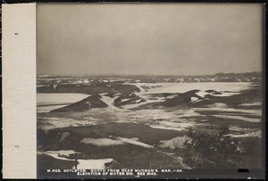 Wachusett Reservoir, north from near Murman's, elevation of water 315 (compare with No. 5140), Boylston, Mass., Mar. 11, 1904