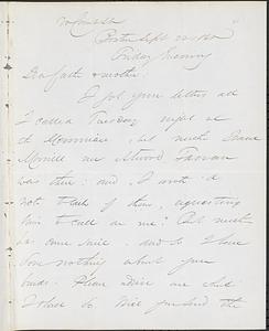 Letter from John D. Long to Zadoc Long and Julia D. Long, September 22, 1865