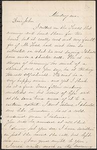 Letter from Mary W. Glover to John D. Long