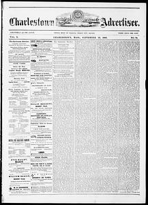 Charlestown Advertiser, September 29, 1860