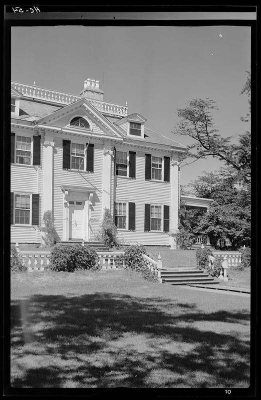 Detail of Vassall- Cragie- Longfellow House, Cambridge