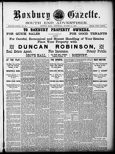 Roxbury Gazette and South End Advertiser, August 11, 1894