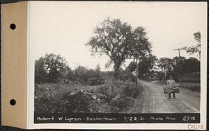 Contract No. 21, Portion of Ware-Belchertown Highway, Ware and Belchertown, land of Robert W. Lyman, Plan No. S-2, Belchertown, Mass., Jul. 22, 1931