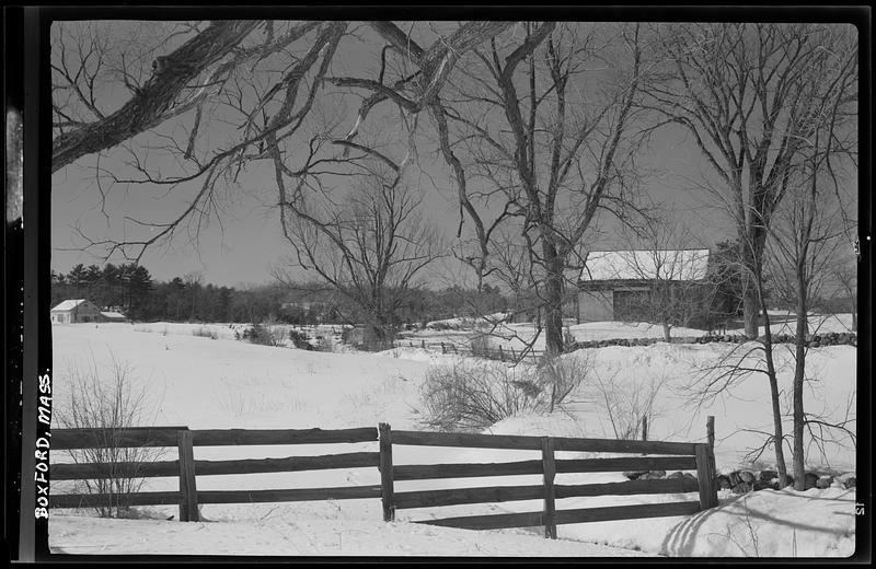 Snow scene, Boxford