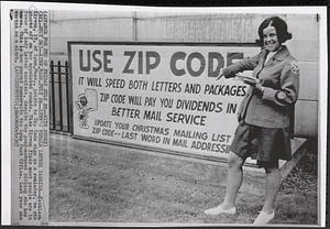 Lynn's female letter carrier