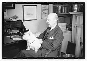 William B. Rogers of Sherborn, has show dogs