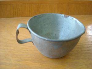 Military issue tin cup