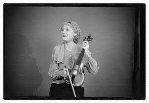 Ruth Posselt, violinist