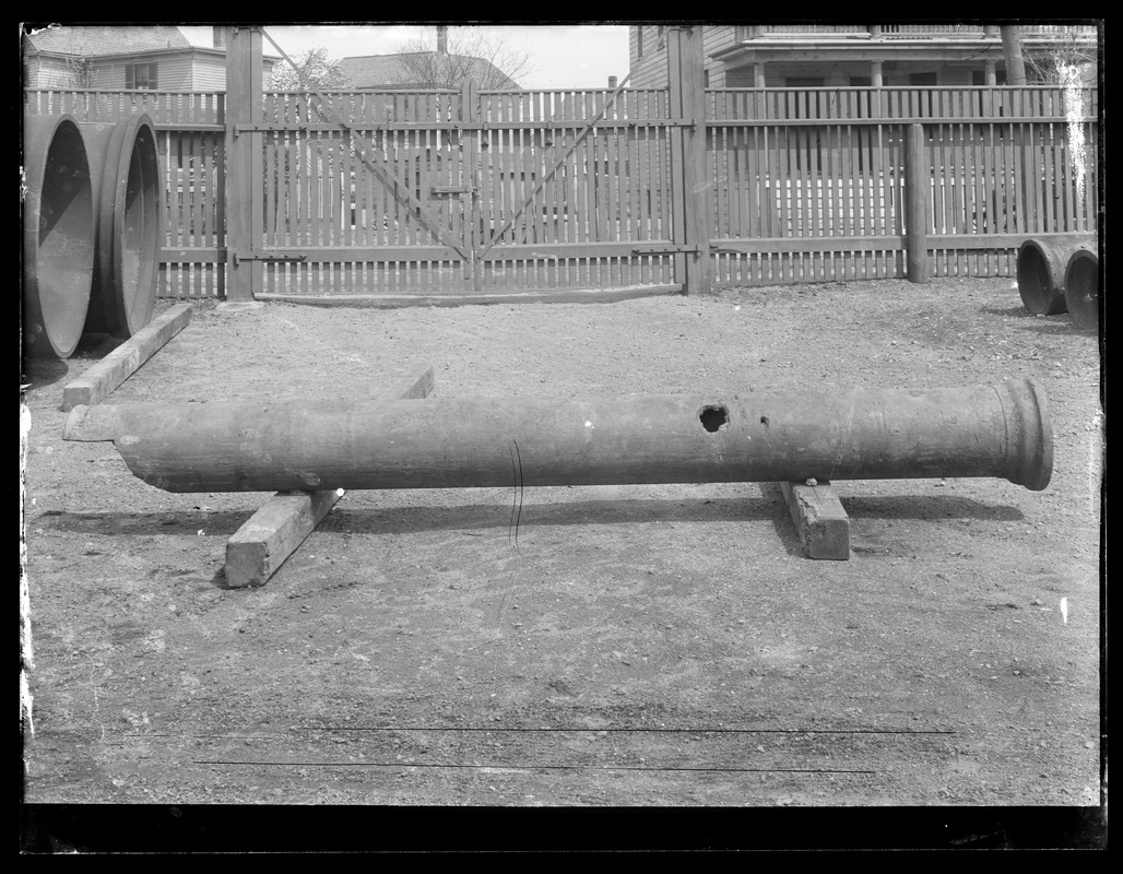 Electrolysis, Northern High Service Pipe Lines, 12-inch pipe, removed on account of electrolysis, Lynn, Mass., May 1, 1920