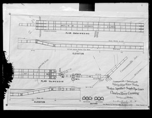 Engineering Plans, Distribution Department, Weston Aqueduct Supply Pipe Lines, Mass., Mar. 1904