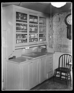 Sudbury Department, Ashland Dam, kitchen interior of department house?, Ashland?, Mass., ca. 1927