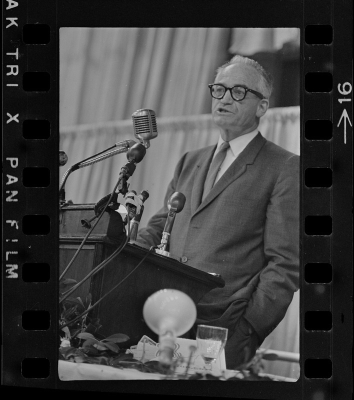 Senator Barry Goldwater Speaking At Bay State GOP Fundraiser Digital   Image Access 800 