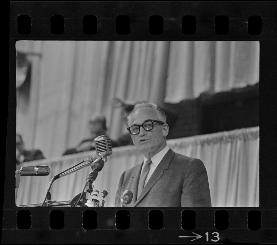 Senator Barry Goldwater Speaking At Bay State GOP Fundraiser Digital   Image Access 800 