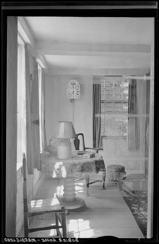 Marblehead, Old Bubier House Interior - Digital Commonwealth