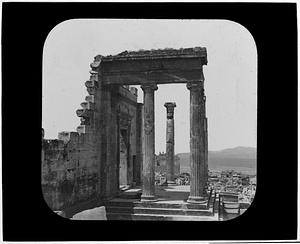 Greece - Temple of the Erectheum, from the east, Athens