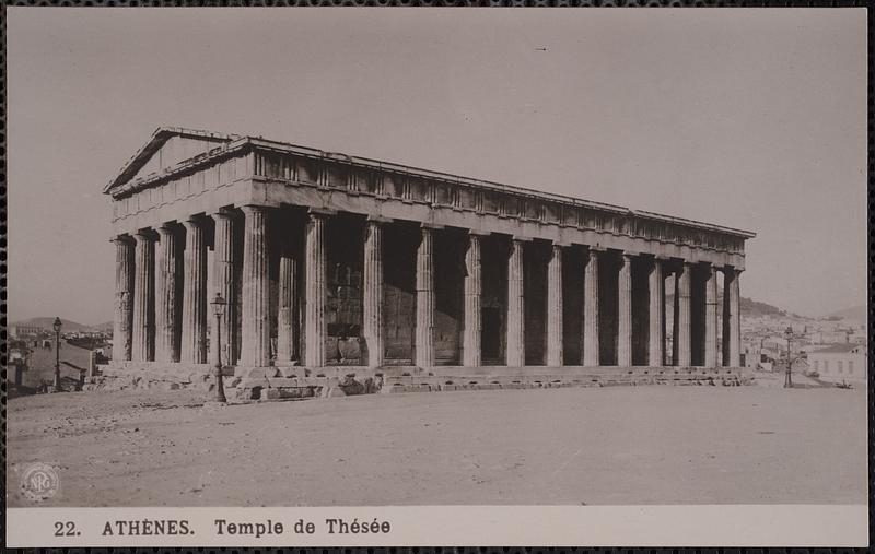 Athènes. Temple de Thésée