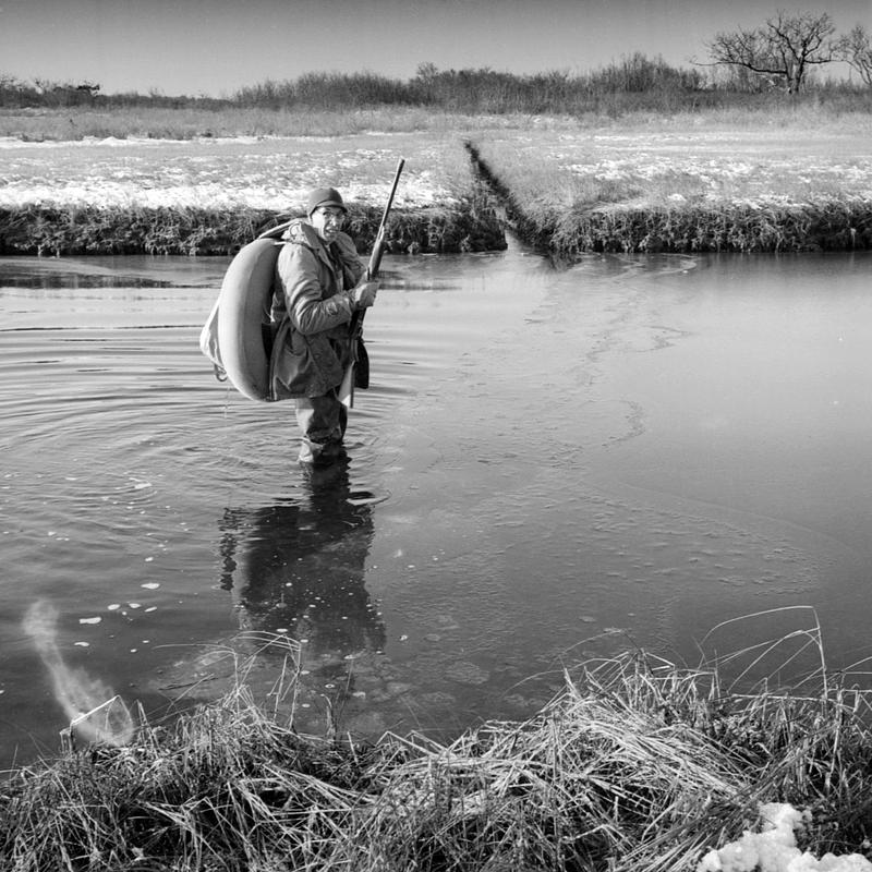 Ted Vincent duck hunting - Digital Commonwealth