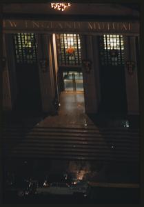 Night scene from John Hancock Building