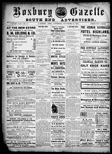 Roxbury Gazette and South End Advertiser, December 24, 1904