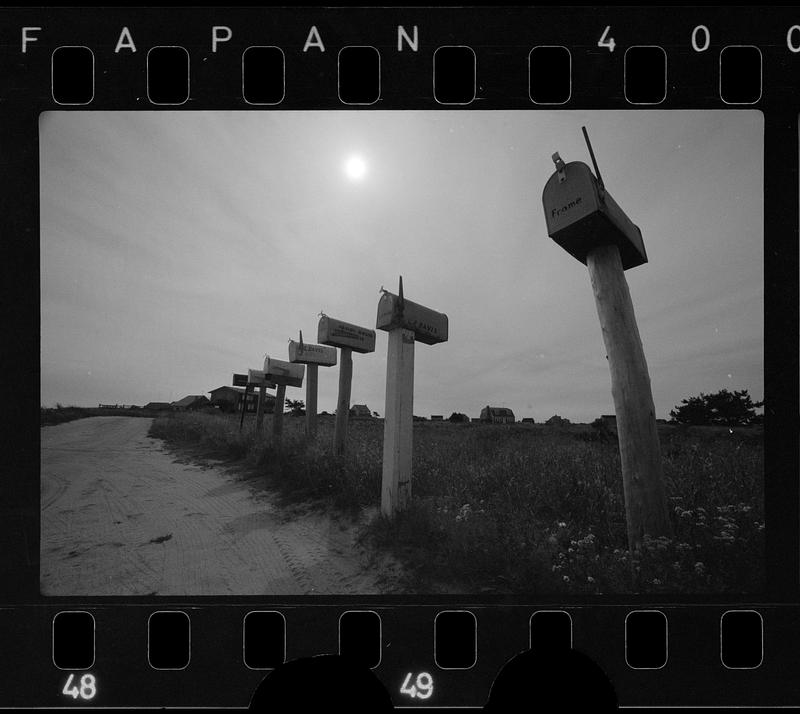 Rural mailboxes, Maine Digital Commonwealth