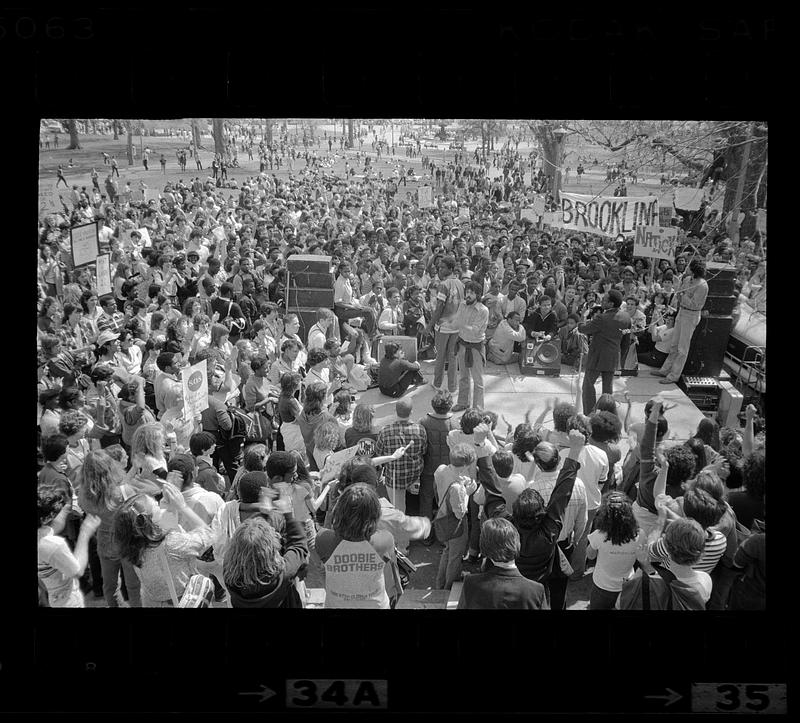 Anti-war rally, Boston Common