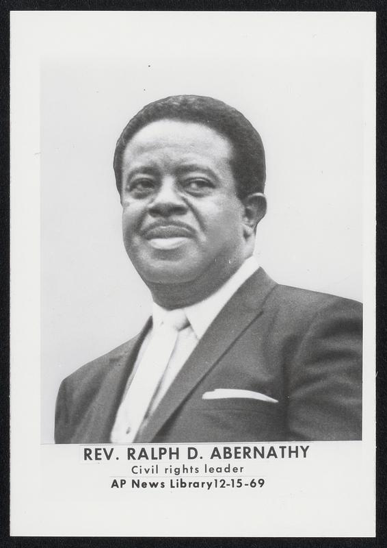 Rev. Ralph D. Abernathy