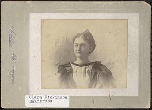 Clara Dickinson Sanderson