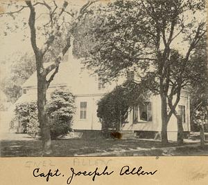 Capt. Joseph Allen House, 15 Union St., South Yarmouth, Mass.