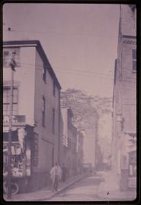 Tileston Street Boston North End from Hanover Street