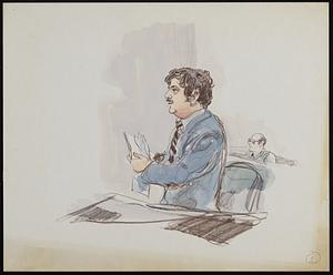 Courtroom scene