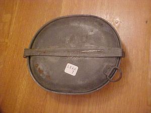 Oval World War I era ration box