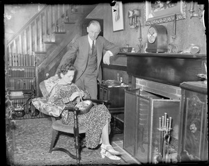 Norma Millen and her dad before she was arrested