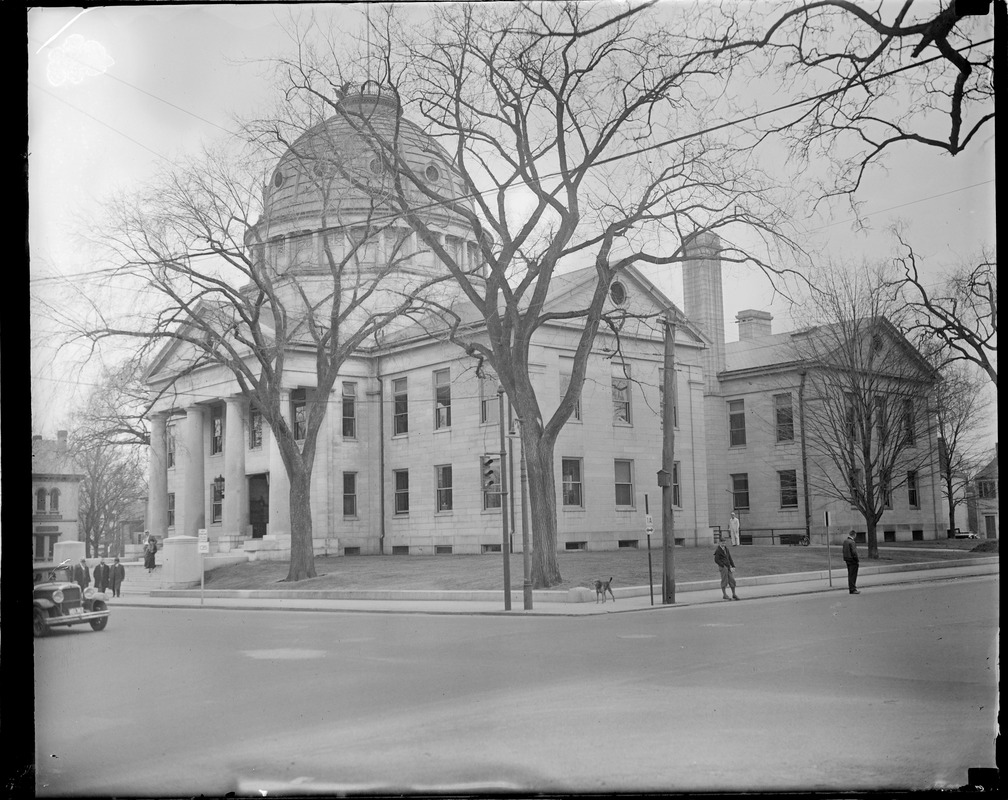 Dedham courthouse Digital Commonwealth