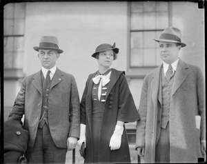 Rose Kneller with lawyers