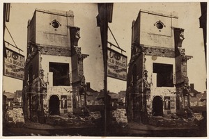 Brattle St. Church while being razed