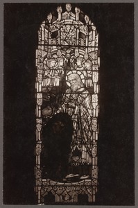 Church of the Advent, Beacon Hill. Clerestory window by Christopher Whall. Installed 1910