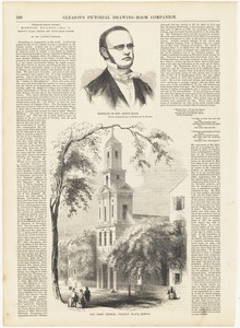 Portrait of Rev. Rufus Ellis ; The First Church, Chauncy Place, Boston