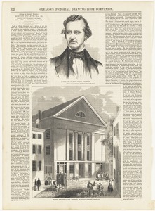 Portrait of Rev. Otis A. Skinner ; Fifth Universalist Church, Warren Street, Boston