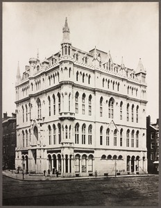 Massachusetts. Boston. Masonic Temple. 1875.