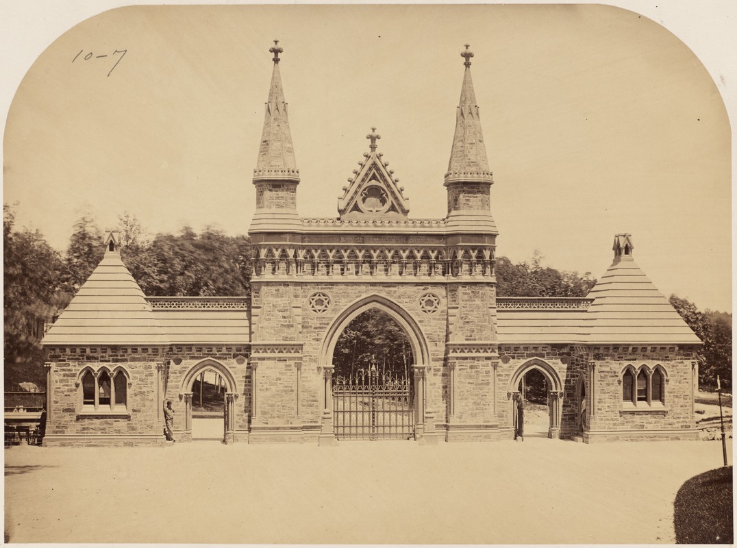 Forest Hills Cemetery, 1870