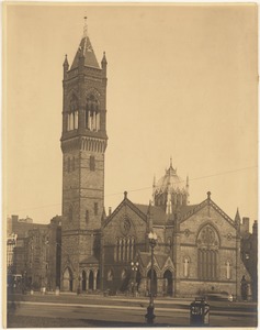 New Old South Church, Boylston and Dartmouth Streets, built 1874, Cummings and Sears