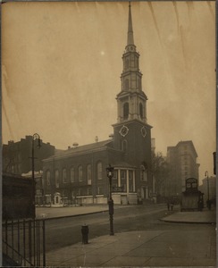Park Street Church and Tremont Street