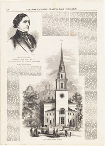Portrait of Rev. Andrew L. Stone ; Park Street Church, Boston
