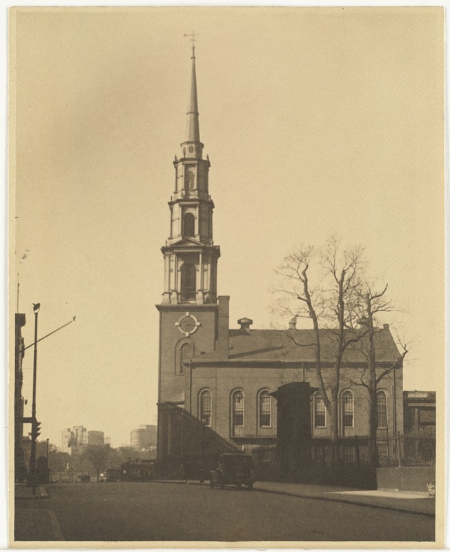 Park Street Church. Built 1809, Peter Banner, architect