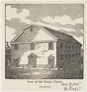 View of Old Trinity Church