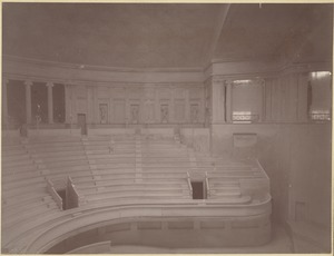 Photograph of the new Boston Music Hall model